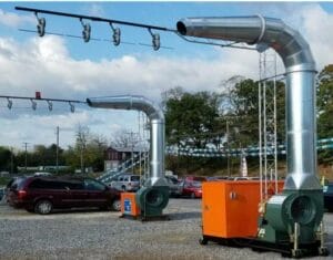 Air Snow removal system