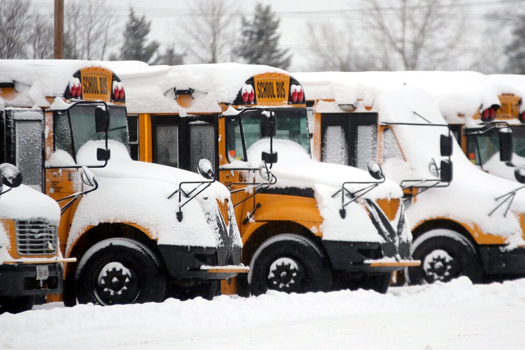 School snow removal