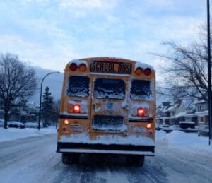 school bus safetly driving